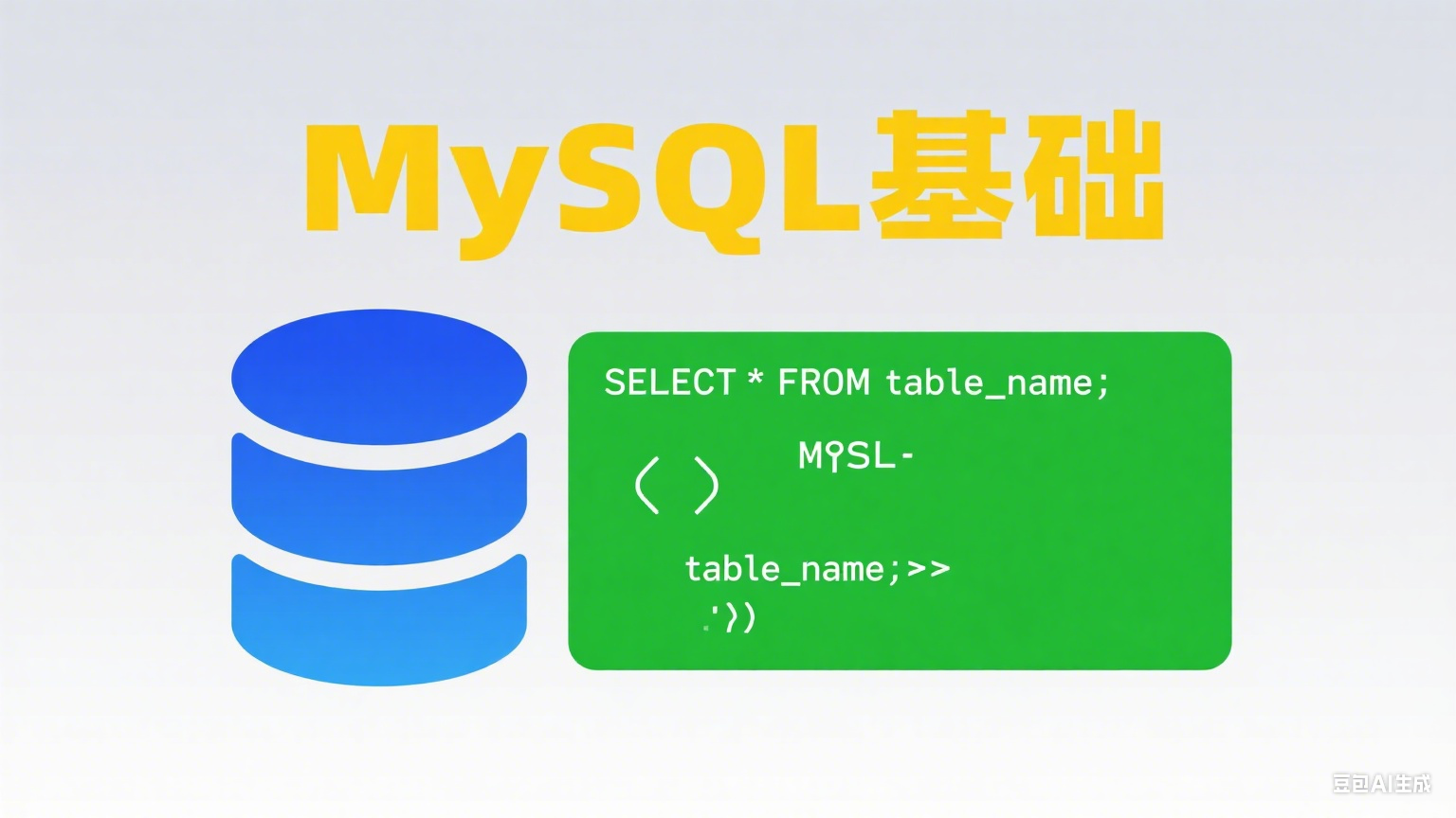 MySQL基础